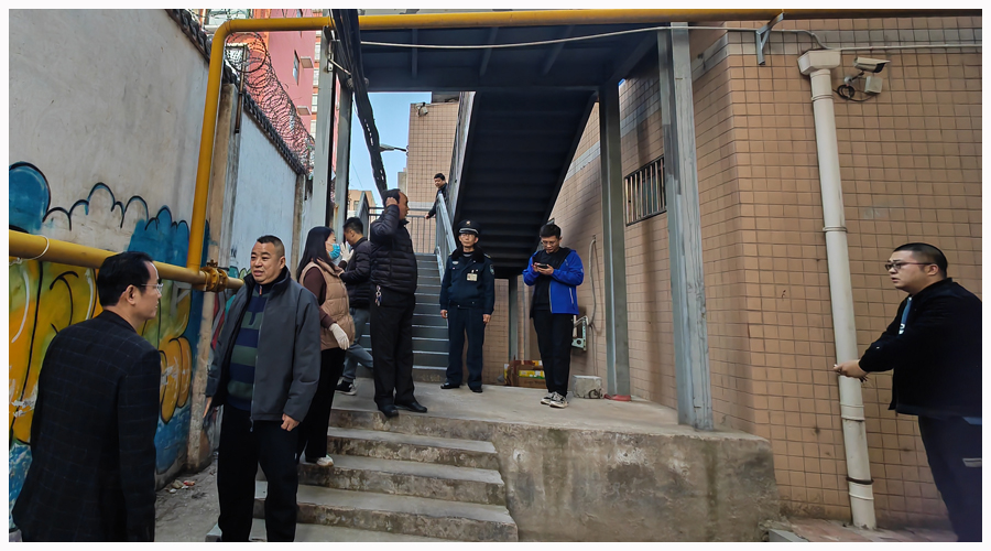 太阳成集团tyc122cc开展校园安全隐患大检查