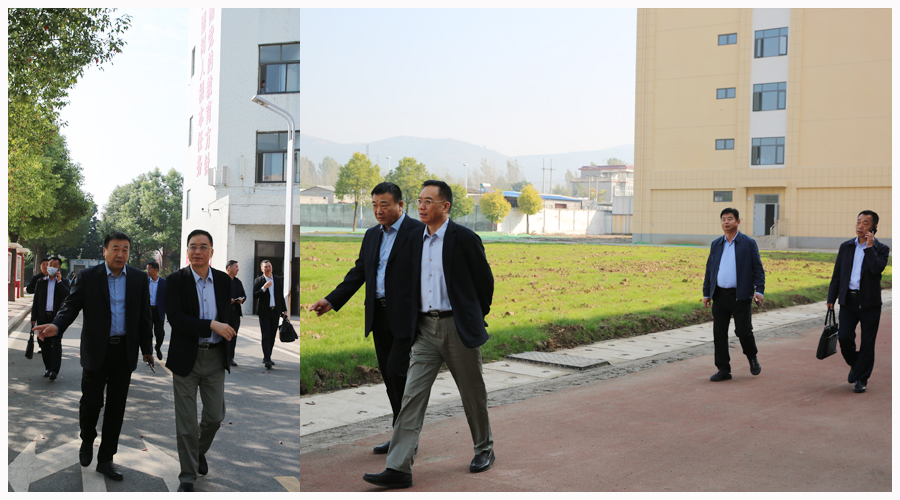 省委教育工委专职委员何秀敏莅临公司调研指导工作