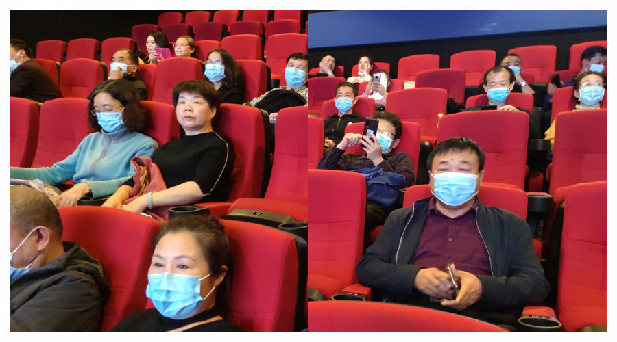 太阳成集团tyc122cc开展党史学习教育观影《长津湖》主题党日活动 