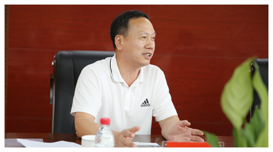 省纪委监委驻省工信厅纪委监察组朱永飞组长一行莅临公司调研指导工作