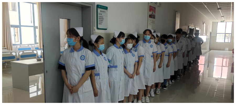 公司进行2020～2021学年第二学期专业实训技能考试