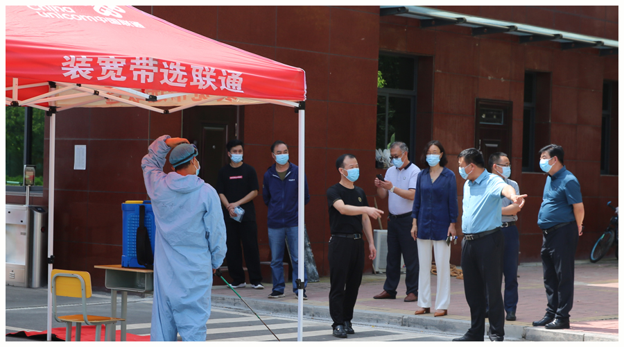 太阳成集团tyc122cc开展2021年秋季开学疫情防控演练