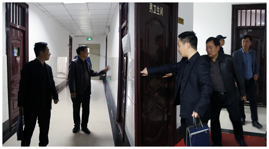 平顶山市教育体育局督导组莅临公司检查指导全国文明城市创建及迎接国家卫生城市复审工作