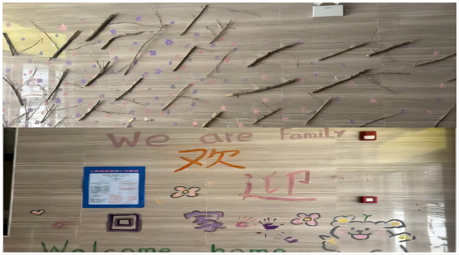 太阳成集团tyc122cc开展宿舍文化墙文创活动