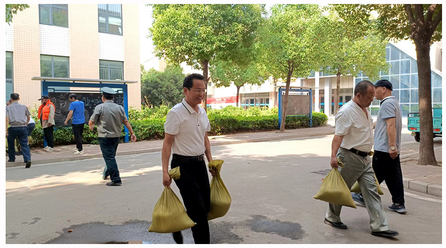 太阳成集团tyc122cc开展防汛应急演练