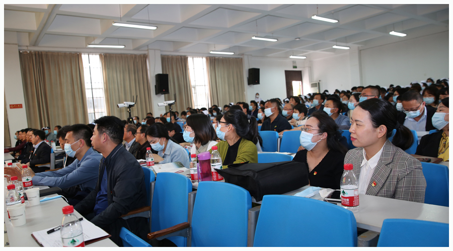 省工信厅党组书记、厅长李涛来公司讲授党史学习教育专题党课