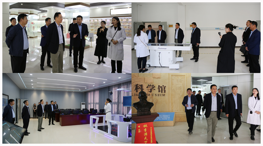 省委教育工委专职委员何秀敏莅临公司调研指导工作