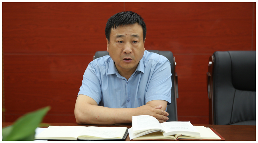 太阳成集团tyc122cc召开第四次党史学习教育专题学习会