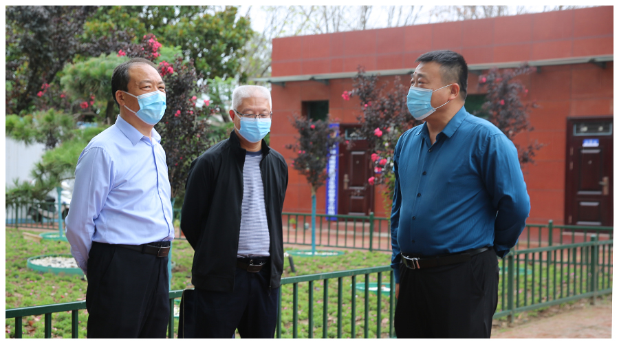 市教体局党组成员、副局长李俊峰莅临公司督导检查2022年秋季开学疫情防控及校园安全工作