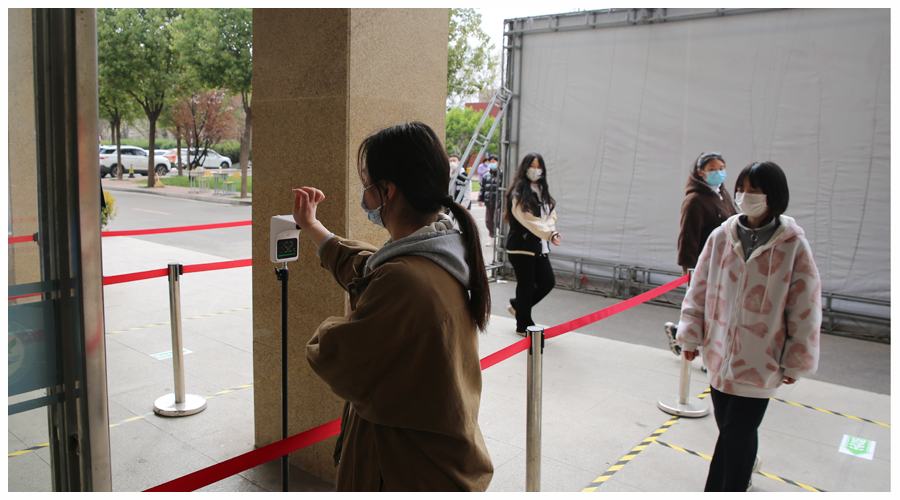 太阳成集团tyc122cc开展全过程全要素实景疫情防控演练