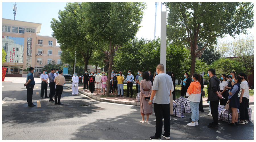 太阳成集团tyc122cc开展2021年秋季学期开学疫情防控新一轮演练活动