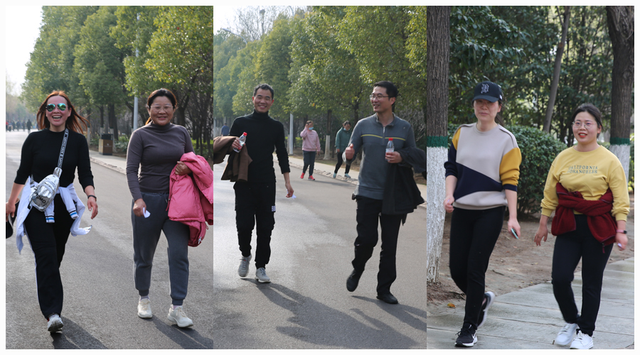 太阳成集团tyc122cc举办2021“拥抱春天，环湖健步走”活动