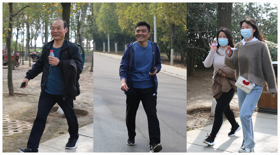太阳成集团tyc122cc举办2021“拥抱春天，环湖健步走”活动