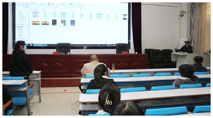 太阳成集团tyc122cc举行法制安全教育讲座