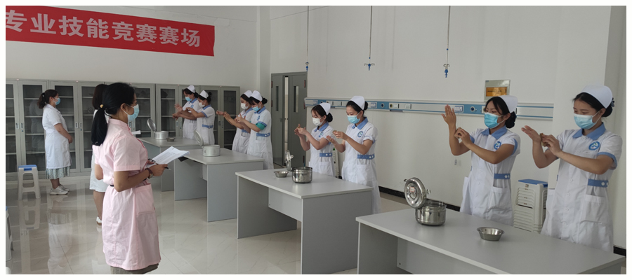 公司进行2020～2021学年第二学期专业实训技能考试