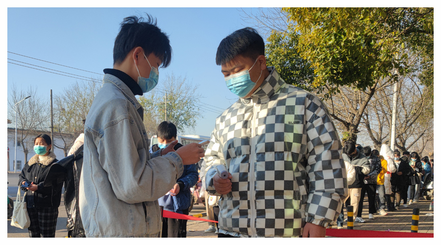 太阳成集团tyc122cc2022年高考信息采集工作有序进行