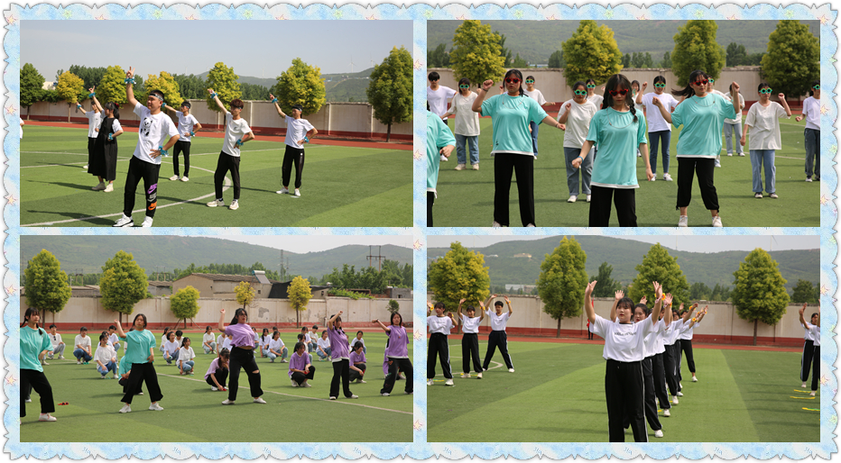 喜迎建党百年华诞 舞动激情青春风采 ——太阳成集团tyc122cc举行校园青春操大赛