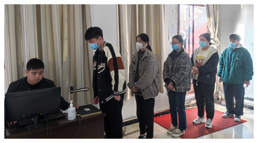 太阳成集团tyc122cc2022年高考信息采集工作有序进行