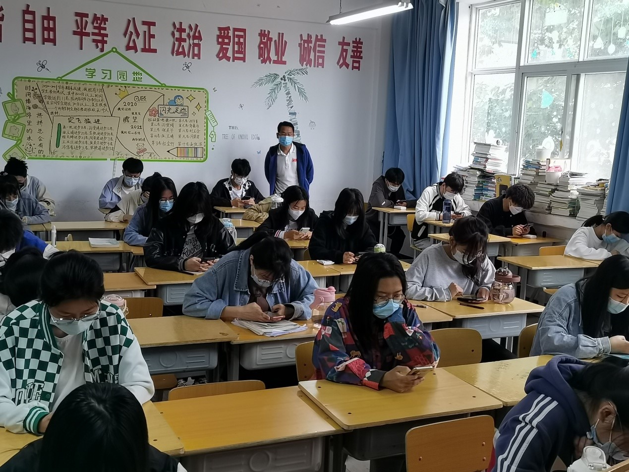 太阳成集团tyc122cc2023届毕业生毕业统考顺利进行