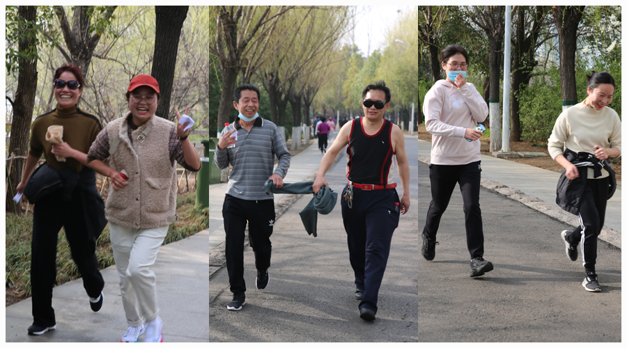 太阳成集团tyc122cc举办2021“拥抱春天，环湖健步走”活动