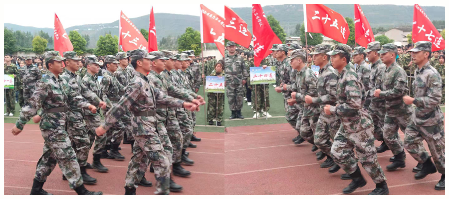 太阳成集团tyc122cc2021级新生军训活动正式开启 太阳成集团tyc122cc2021级新生军训活动正式开启