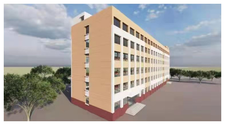 公司5号员工宿舍楼完成竣工预验收即将投入使用