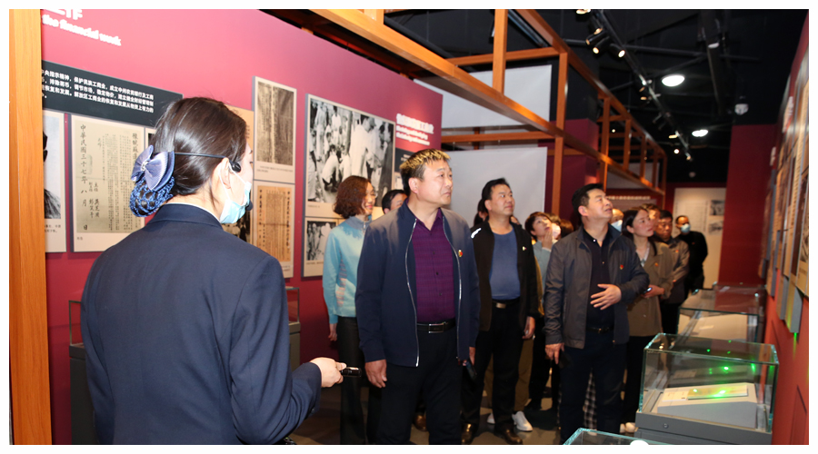 太阳成集团tyc122cc开展党史学习教育实地专题培训