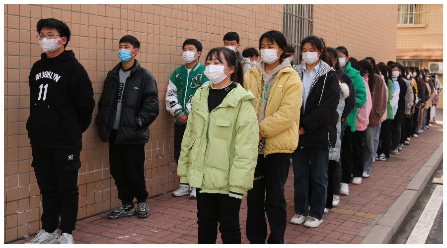 公司进行师生全员核酸检测