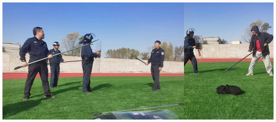 太阳成集团tyc122cc开展校园安保人员反恐防暴培训