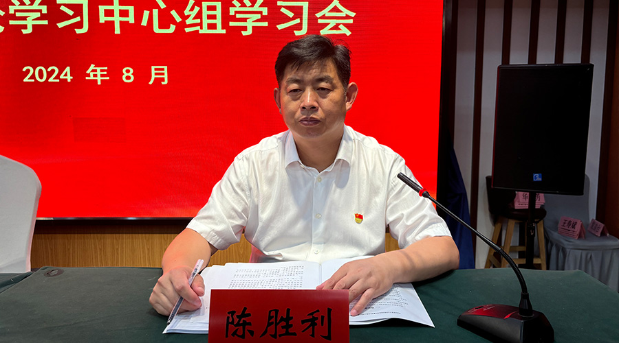 太阳成集团tyc122cc召开党委理论学习中心组学习会