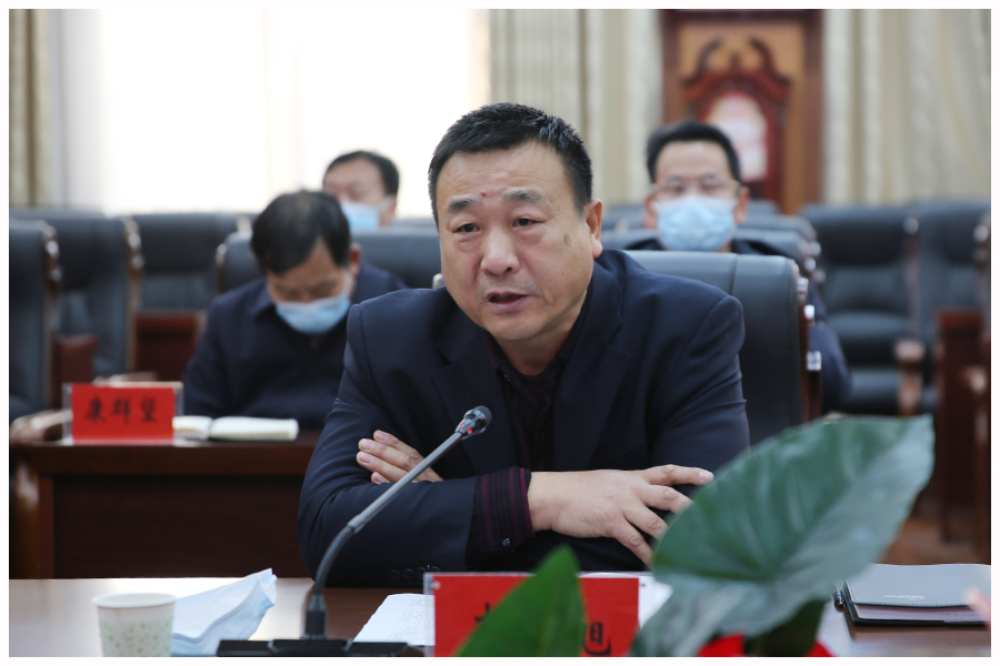 平顶山市卫东区常务副区长赵飞一行莅临公司调研 指导工作