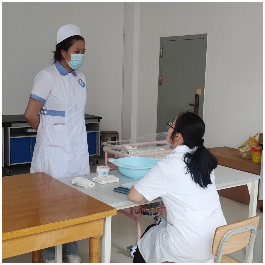 公司进行2020～2021学年第二学期专业实训技能考试