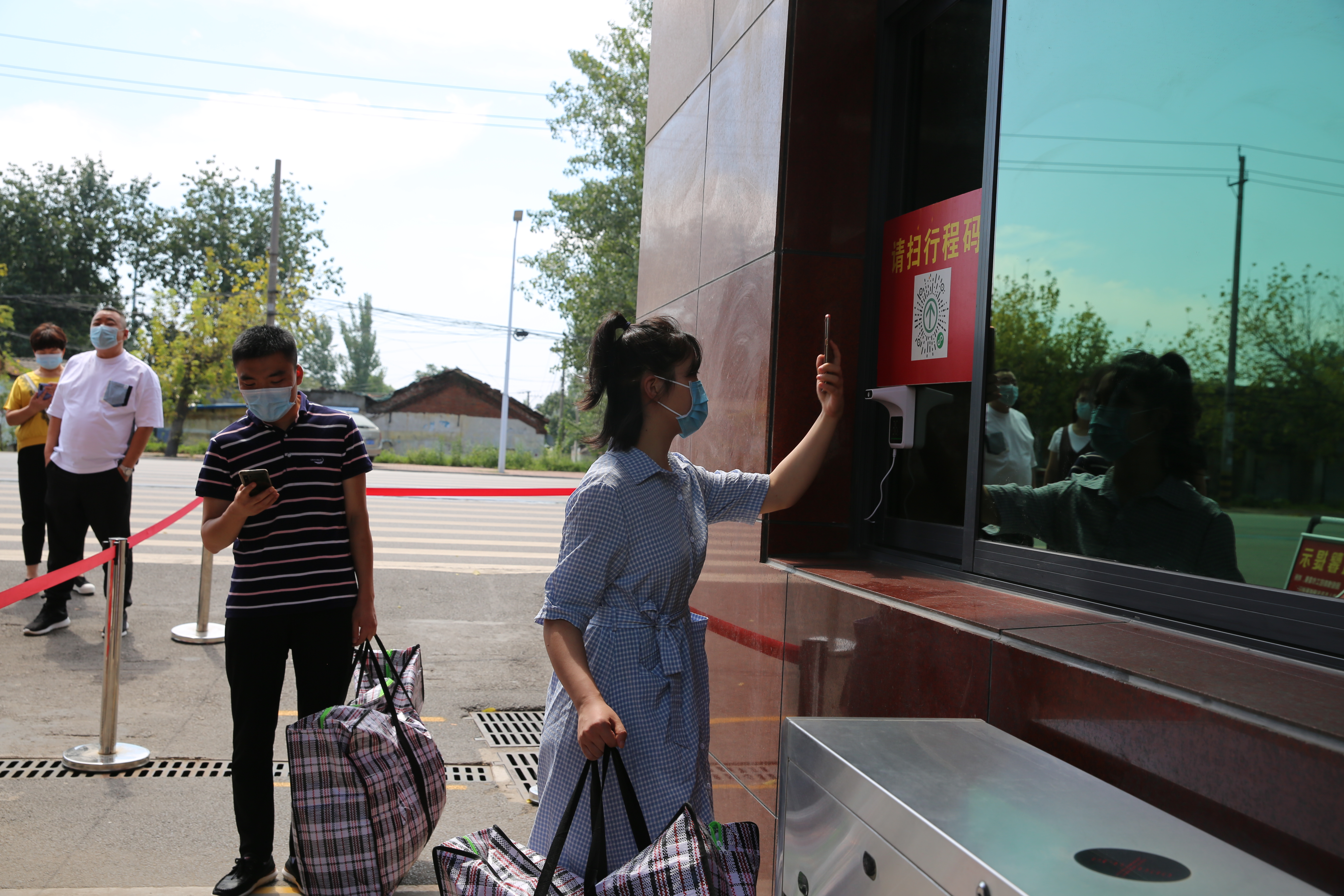 太阳成集团tyc122cc开展2021年秋季开学疫情防控演练