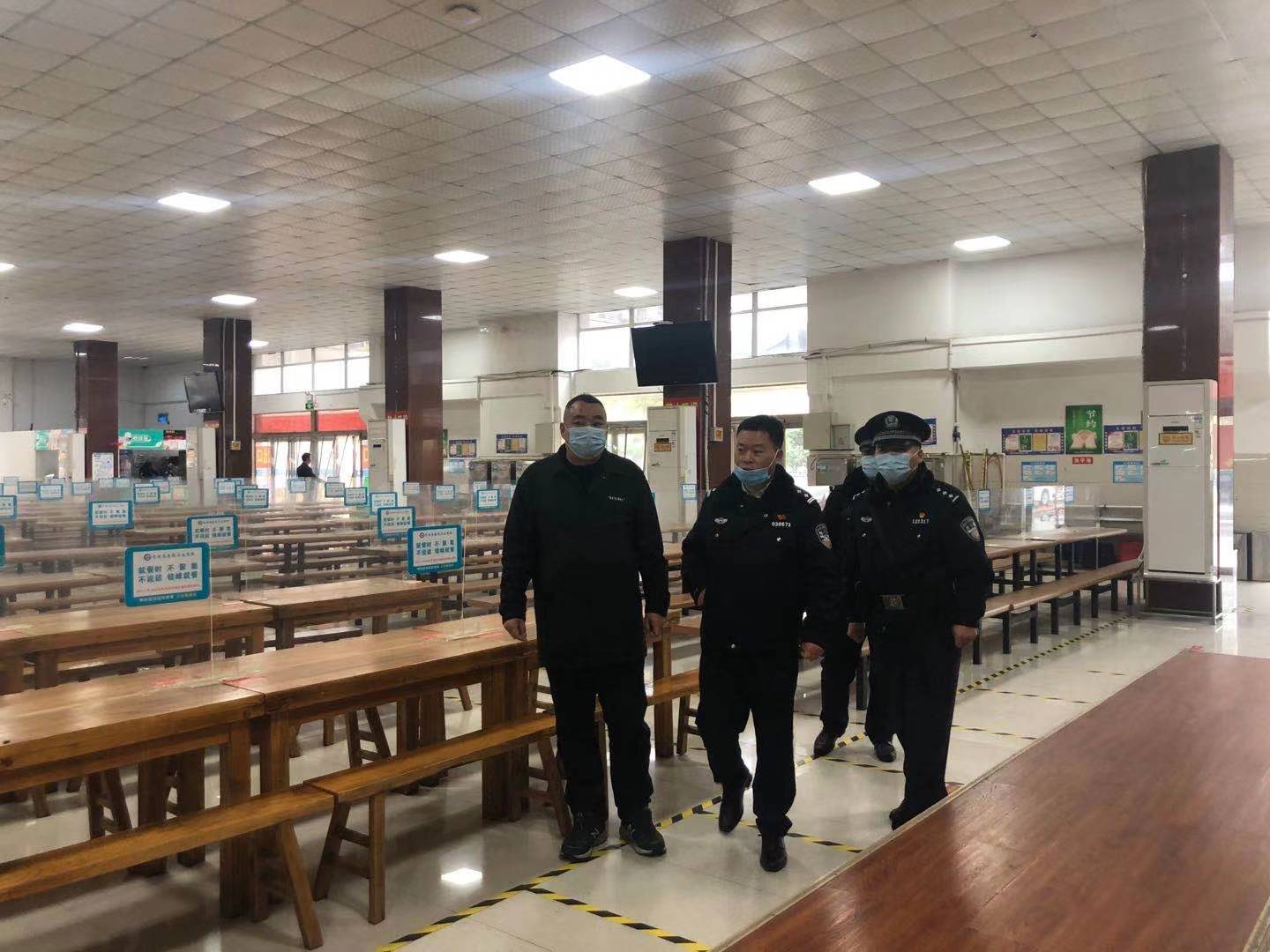 卫东区东工人镇派出所来太阳成集团tyc122cc开展检查指导工作