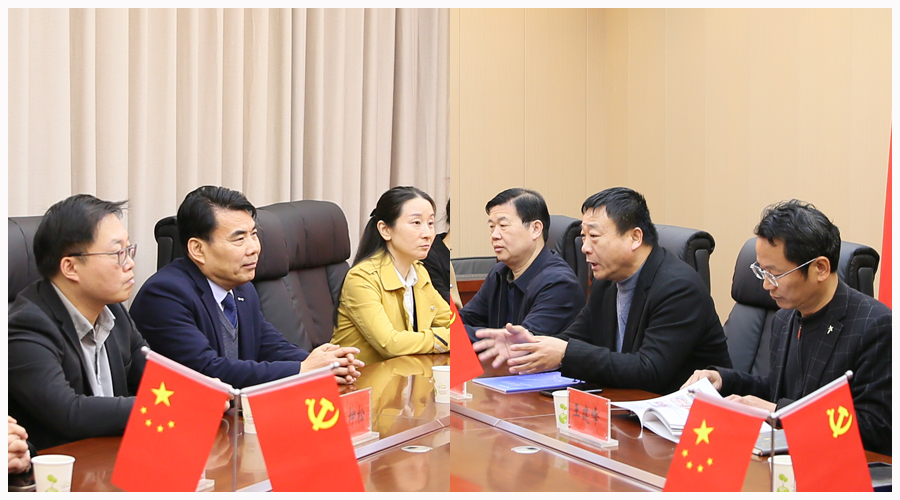 华厦眼科医院集团专家莅临公司考察交流