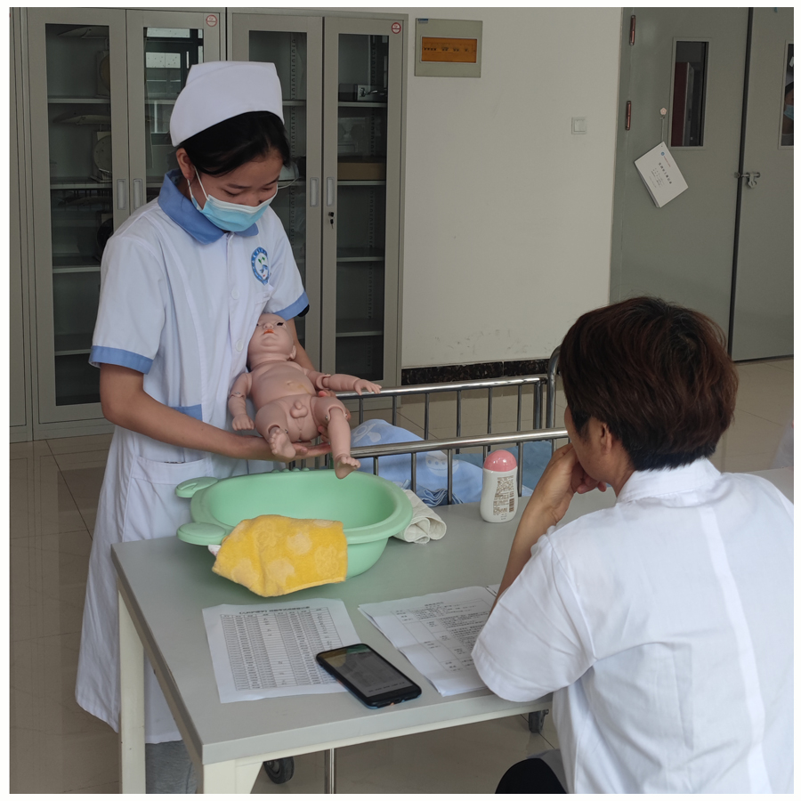 公司进行2020～2021学年第二学期专业实训技能考试