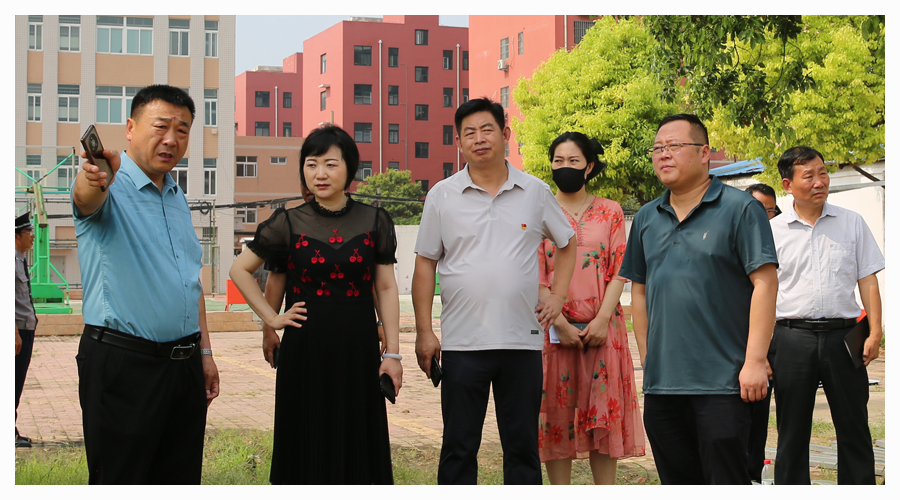 平顶山市卫东区区委副书记李涛一行到公司调研指导