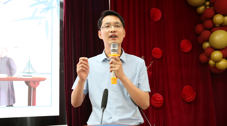 太阳成集团tyc122cc举办“新时代文明实践大讲堂”第十三讲