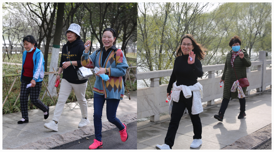 太阳成集团tyc122cc举办2021“拥抱春天，环湖健步走”活动