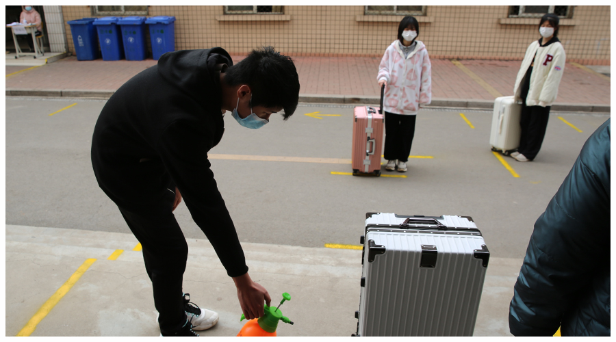 太阳成集团tyc122cc开展全过程全要素实景疫情防控演练