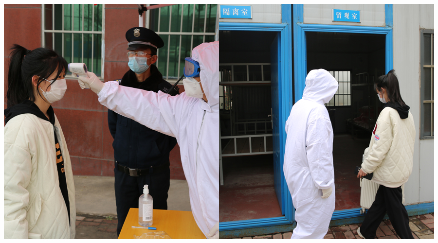 太阳成集团tyc122cc开展全过程全要素实景疫情防控演练