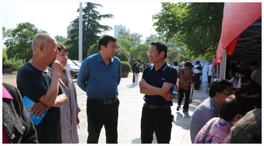 公司积极参加平顶山市职教活动周启动仪式